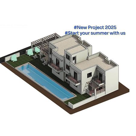 Diamond Deluxe Apartments Pool&Bar ماستيخاري المظهر الخارجي الصورة